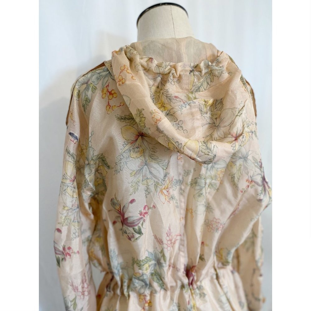 Ralph Lauren Purple Label Silk Organza Floral Orch - Picture 10 of 15